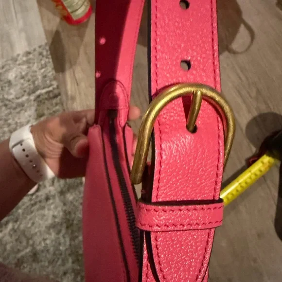 GUCCI SHOULDER BAG Pink Leather Women's Bag - Picture 5 of 10